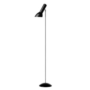 Oblique Blank Sort Gulvlampe - CPH Lighting