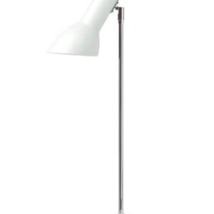 Oblique Bordlampe, hvid blank