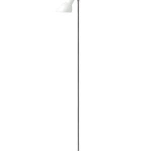 Oblique Gulvlampe, hvid blank