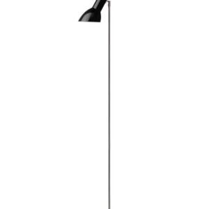 Oblique Gulvlampe, sort blank