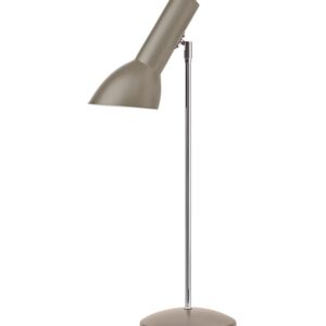 Oblique bordlampe krom, sand