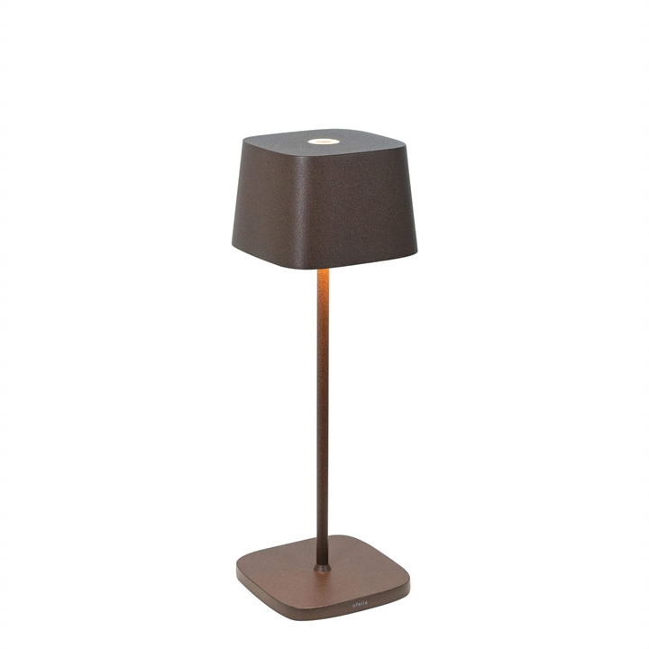 Ofelia batterilampe / bordlampe, corten