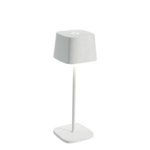 Ofelia batterilampe / bordlampe, hvid