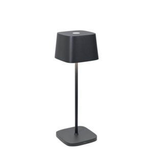 Ofelia batterilampe / bordlampe, mørkegrå