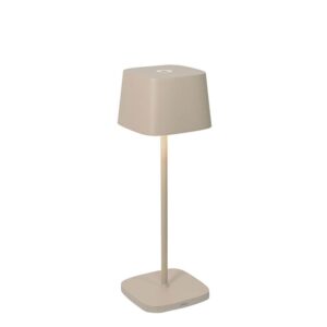 Ofelia batterilampe / bordlampe, sand