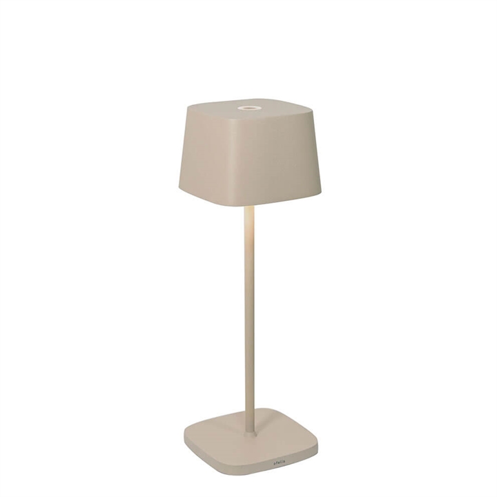 Ofelia batterilampe / bordlampe, sand