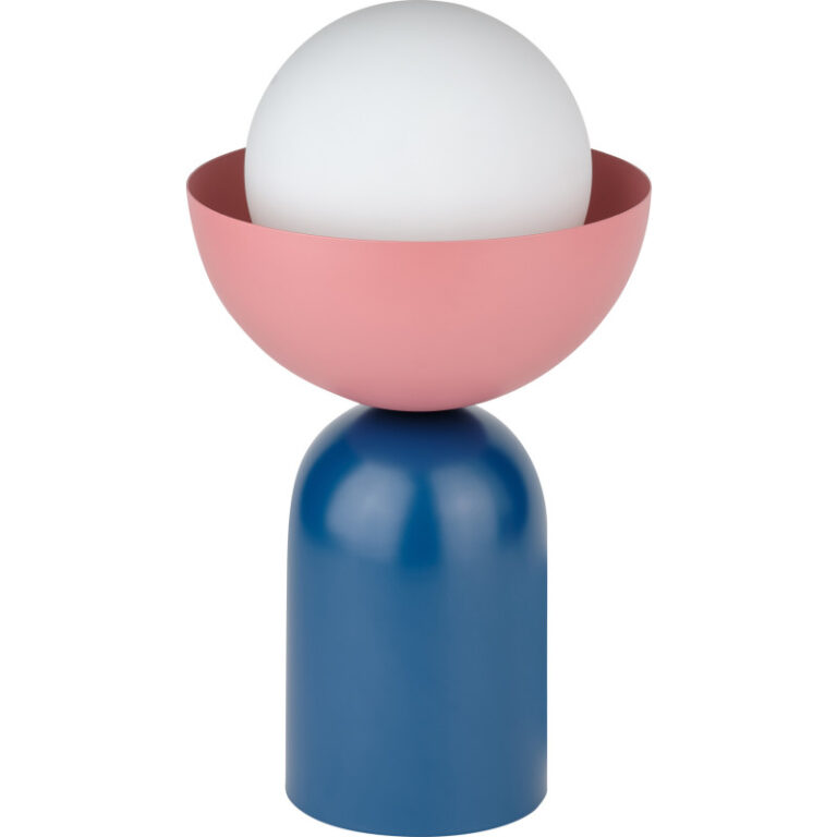 Osram Decor Bowl bordlampe, blå/rosa