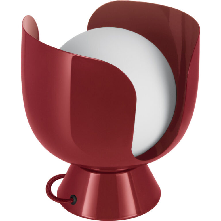 Osram Decor Corolle Chalice bordlampe, rød