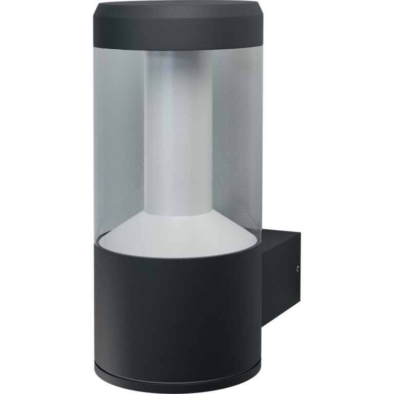 Osram Endura Style Lantern Modern udendørs væglampe, 12W, grå