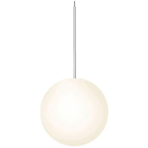 Pablo Designs Bola Sphere Pendel 30,5 Cm - Pendler Opalglas Krom - 10644