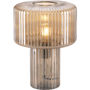 Paul Neuhaus Fungus bordlampe, ravfarvet