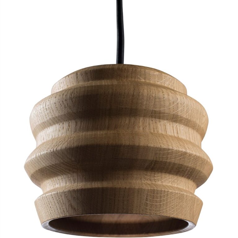 Peak pendel, naturlakeret eg