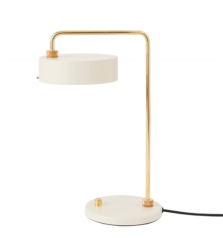 Petite Machine bordlampe, østershvid