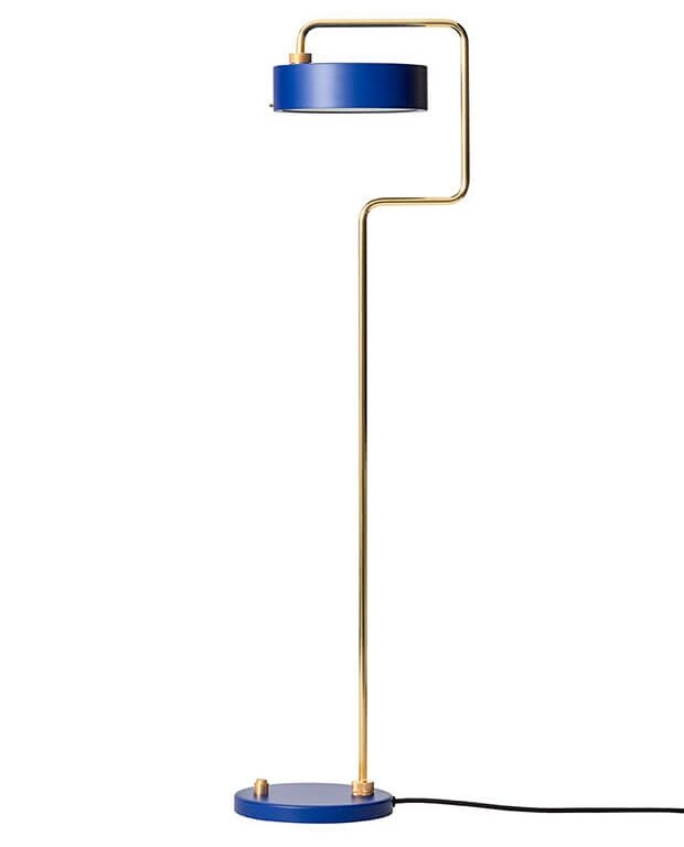 Petite Machine gulvlampe, kongeblå