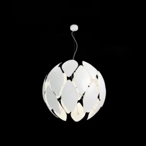 Philips Chiffon Pendel, hvid 1x60w