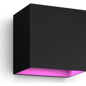 Philips Hue Resonate udendørs væglampe, sort