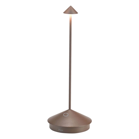 Pina batterilampe / bordlampe, corten