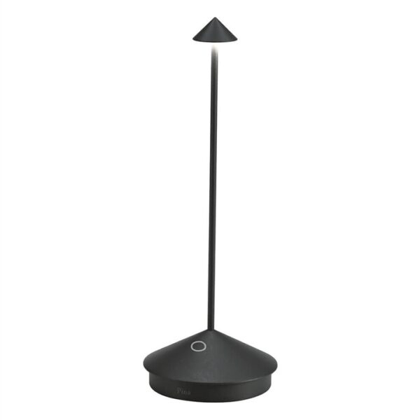 Pina batterilampe / bordlampe, sort