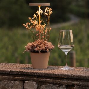 Poldina Reverso batterilampe / bordlampe, sand