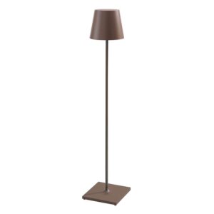 Poldina XXL batterilampe / gulvlampe, corten