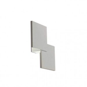 Puzzle Double Square 2700K væglampe/loftlampe, hvid