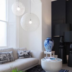 Random Light Pendel medium, hvid