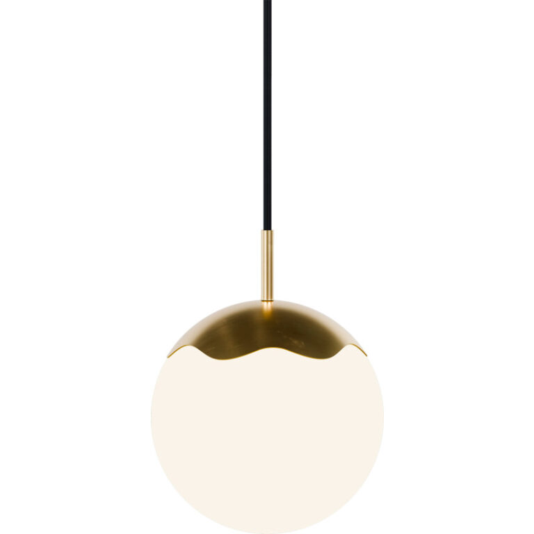 Rebello Decor Circle of Life pendel, sort ledning, Ø20 cm