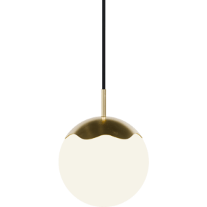 Rebello Decor Circle of life pendel, sort ledning, Ø20 cm