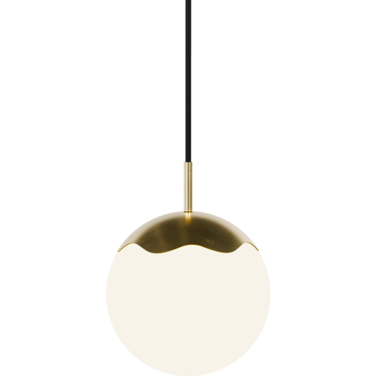 Rebello Decor Circle of life pendel, sort ledning, Ø20 cm