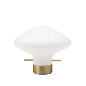 Repose bordlampe 175, messing/opal