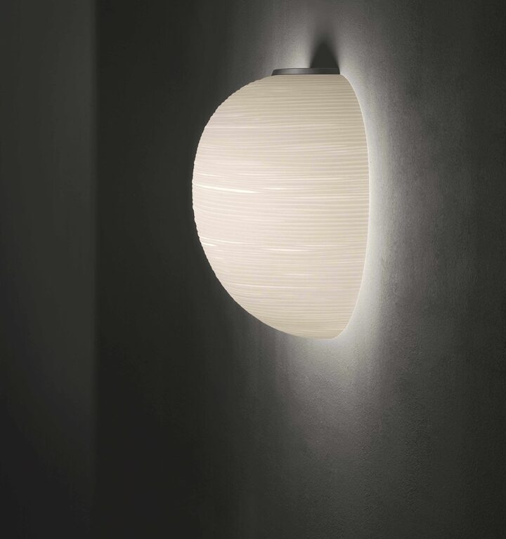 Rituals XL semi væglampe, hvid