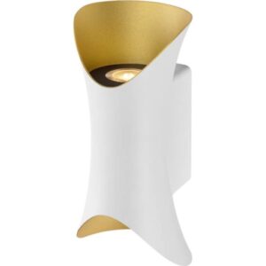 SLV Modela (IP65) Hvid/Guld Væglampe