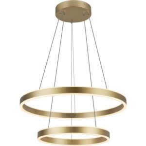 SLV One Double pendel, messing