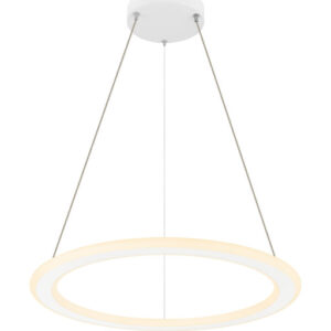 SLV One Flat pendel, hvid