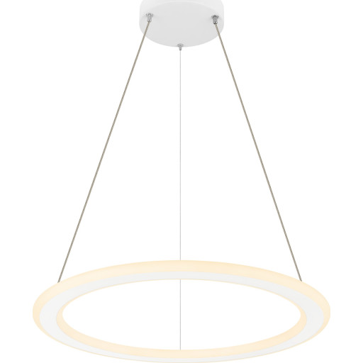 SLV One Flat pendel, hvid