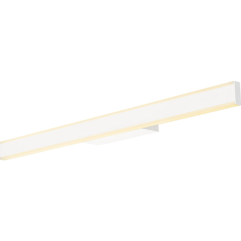 SLV One Linear væglampe, hvid, 70 cm