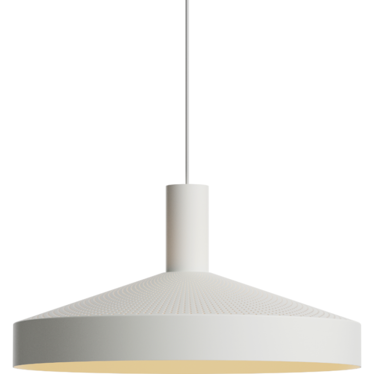 Sackit Dawn pendel, Ø40 cm, hvid