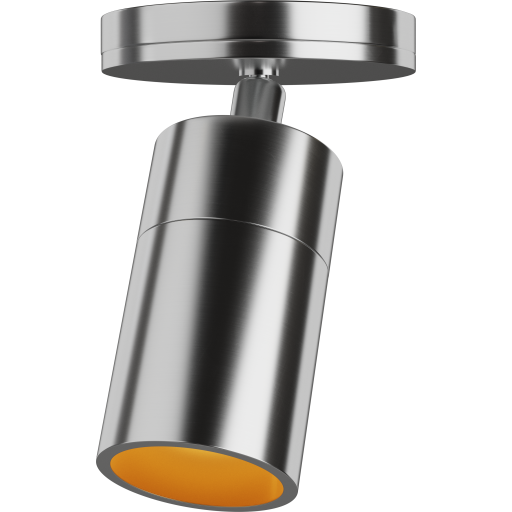 Sackit Expo loftlampe, krom