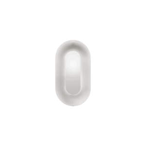 Sasi Small væglampe, silver