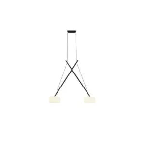 Serien Lighting - Twin LED Pendel Black