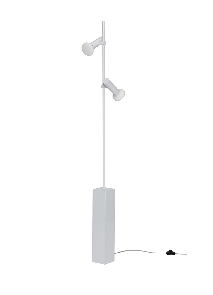 Set gulvlampe, lysegrå