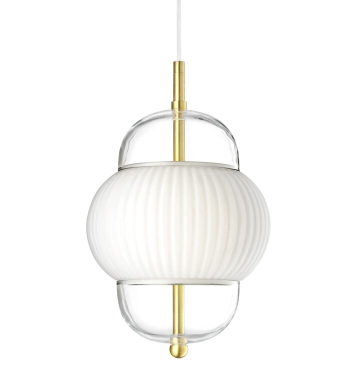 Design By Us Shahin Messing Pendel Lampe