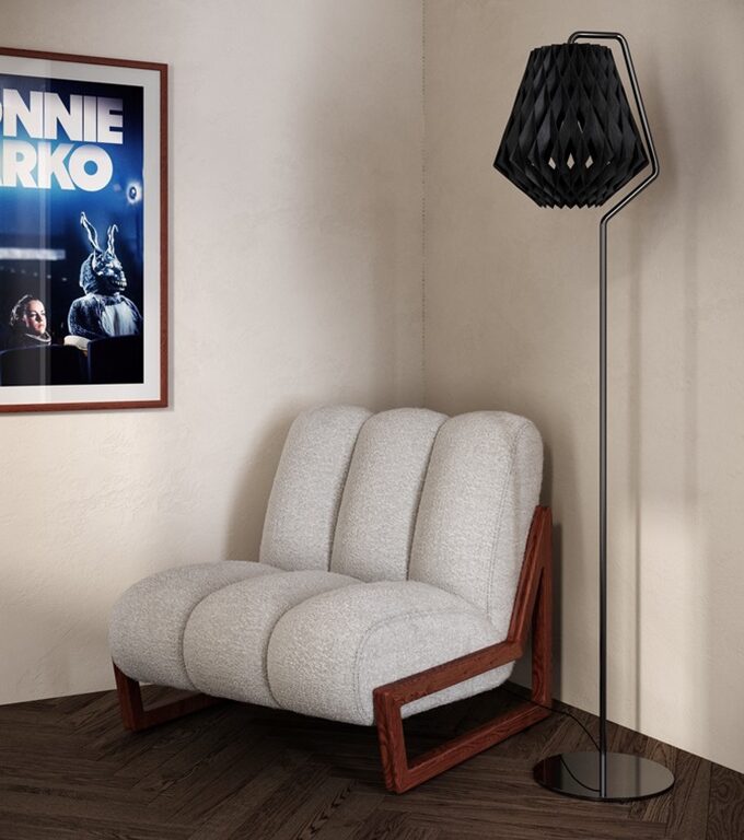 Signature 28 gulvlampe, sort