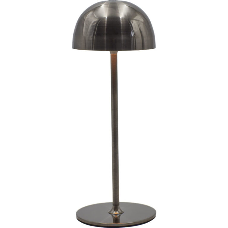 Sirius Mini Tim genopladelig bordlampe, sort nikkel