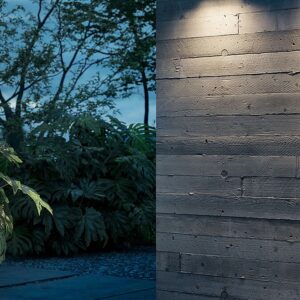 Slat One udendørs væglampe/loftlampe, antrasit