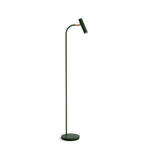 Slender Gulvlampe Flaskegrøn/Messing - Belid