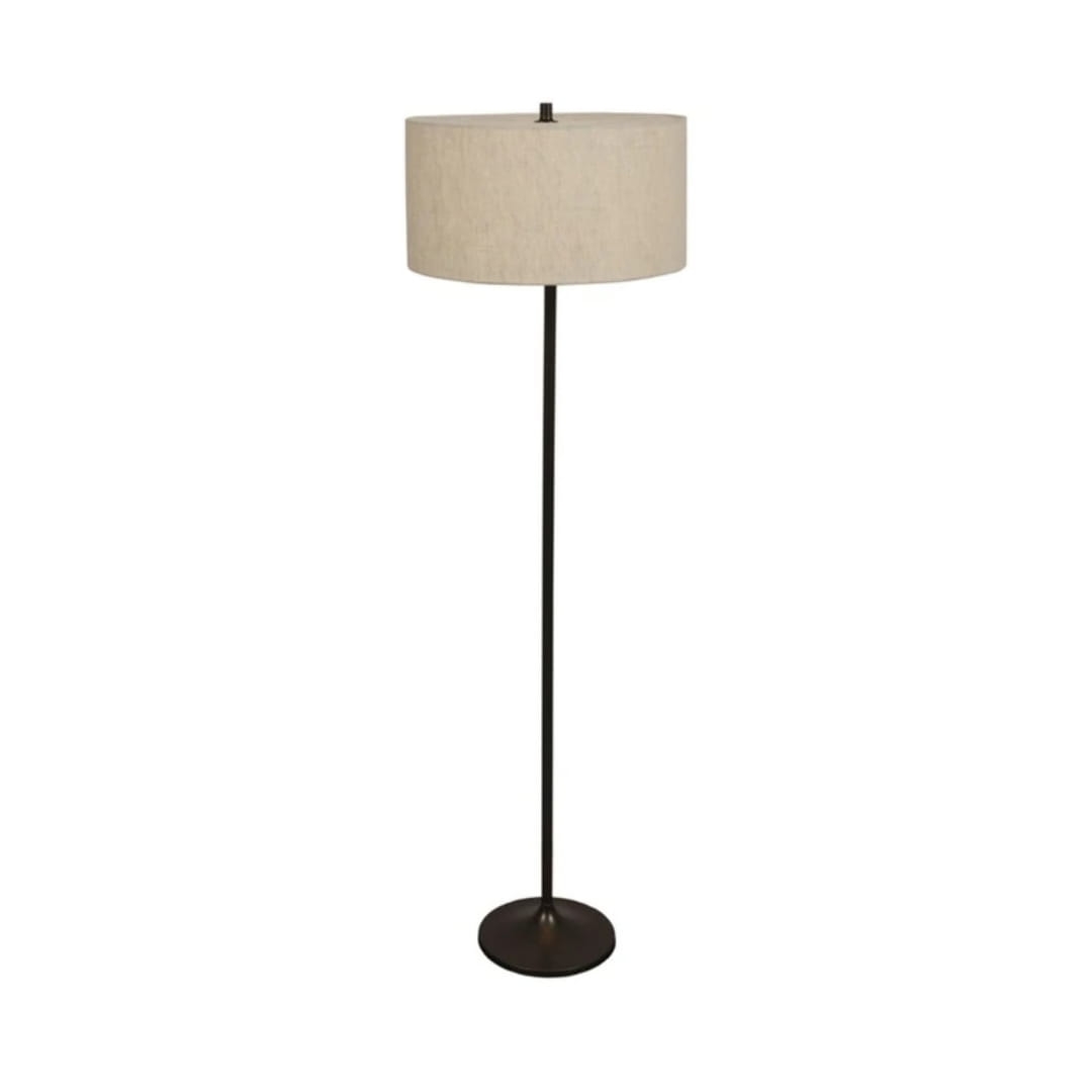 Soft Gulvlampe Natur / Bronze - Belid