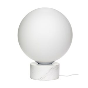 Sphere gulvlampe, hvid