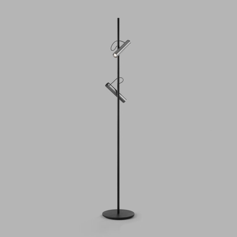 LIGHT-POINT Spirit F1 LED Gulvlampe Sort/Titanium (2700K) Gulvlampe
