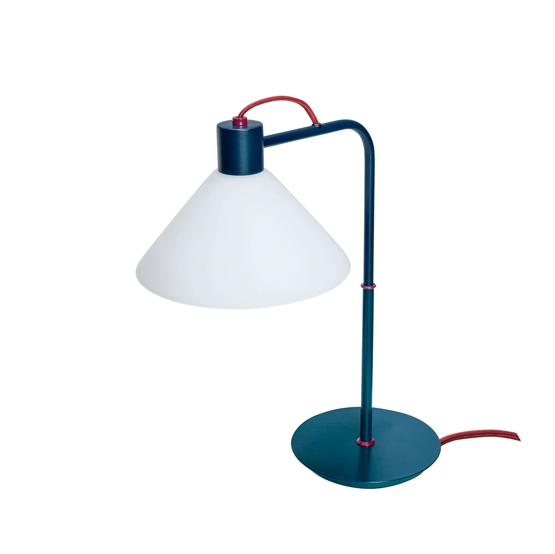 Spot bordlampe, blå